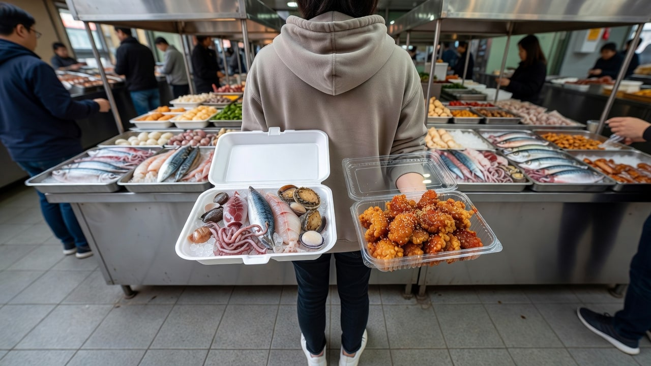 속초중앙시장 포장 음식, 숙소에서 먹기 전 체크할 것